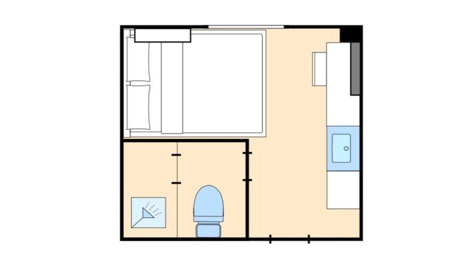 פוקואוקה Hotel Ninestates Hakata מראה חיצוני תמונה